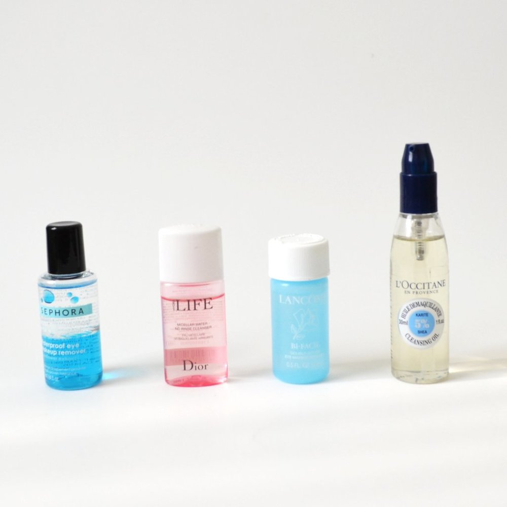 Makeup removers set Dior Lancome Loccitane…